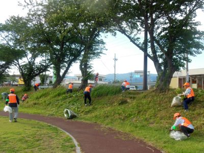 相川公園清掃