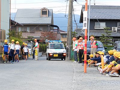 宮代小駆け込み訓練