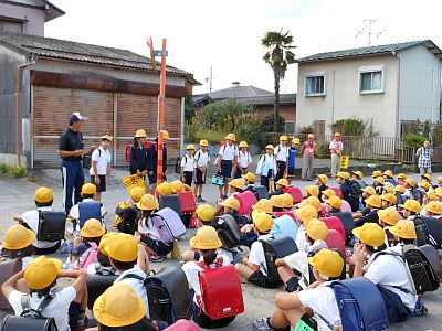 宮代小駆け込み訓練1