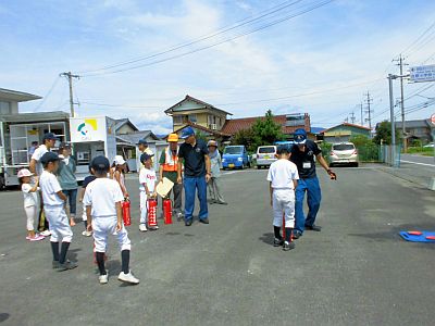 栗原消火器訓練