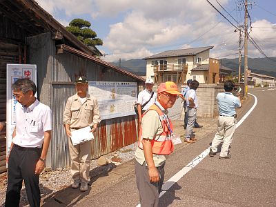 府中小区通学路安全点検