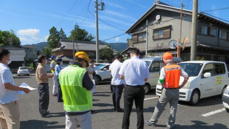 垂井小通学路安全点検　　８月２７日（金）予定