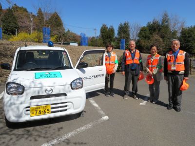 新青パト安全祈願