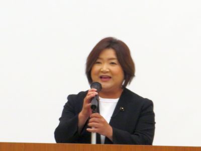 岐阜県議会議員の木村千秋　氏のご挨拶