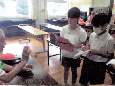 府中小インタビュー